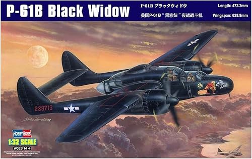 Hobby Boss P-61B Kit de construcción de modelo de avión Black Widow