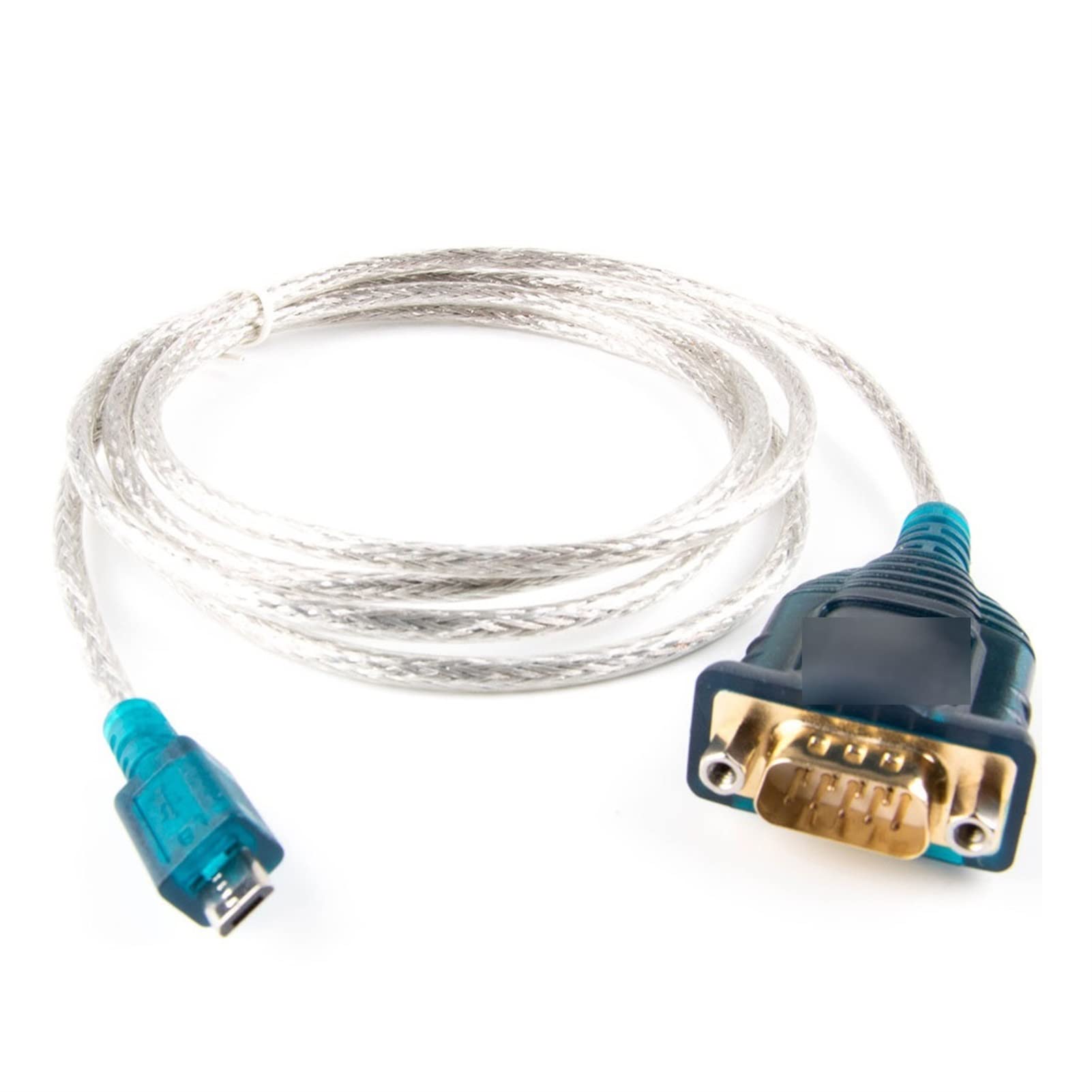 Micro de cable de enrutador de red USB A RS232 DB9 Cable de enrutador de reacción de consola masculina compatible con teléfono inteligente, tableta (Size : 1.5M)