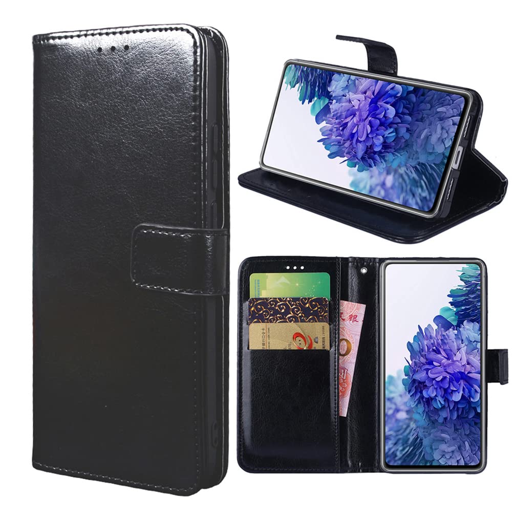 For Oppo A38 4G Case, PU Leather Wallet Book Flip Folio Stand View Cover Pouch Compatible With Oppo A38 4G Phone Case - Cat And Tiger