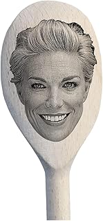 Hannah Waddingham's Face Engraved on a Wooden Spoon (30cm). Rebecca Welton from TV Show Ted Lasso AFC Richmond, Game Of Thrones & Eurovision Song Contest 2023 Co-Host