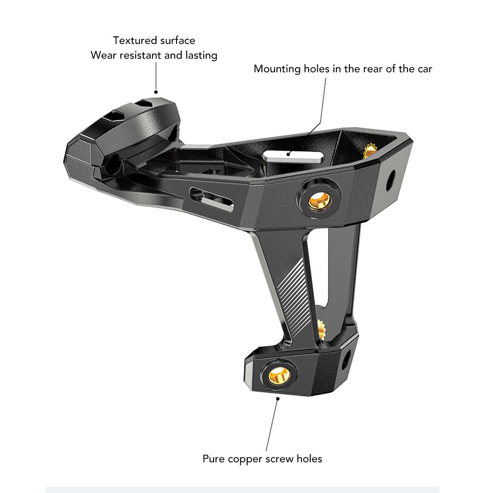Adaptador Sillín Bicicleta, Soporte Portabotellas Resistente y Engrosado para Botellas Individuales y Dobles
