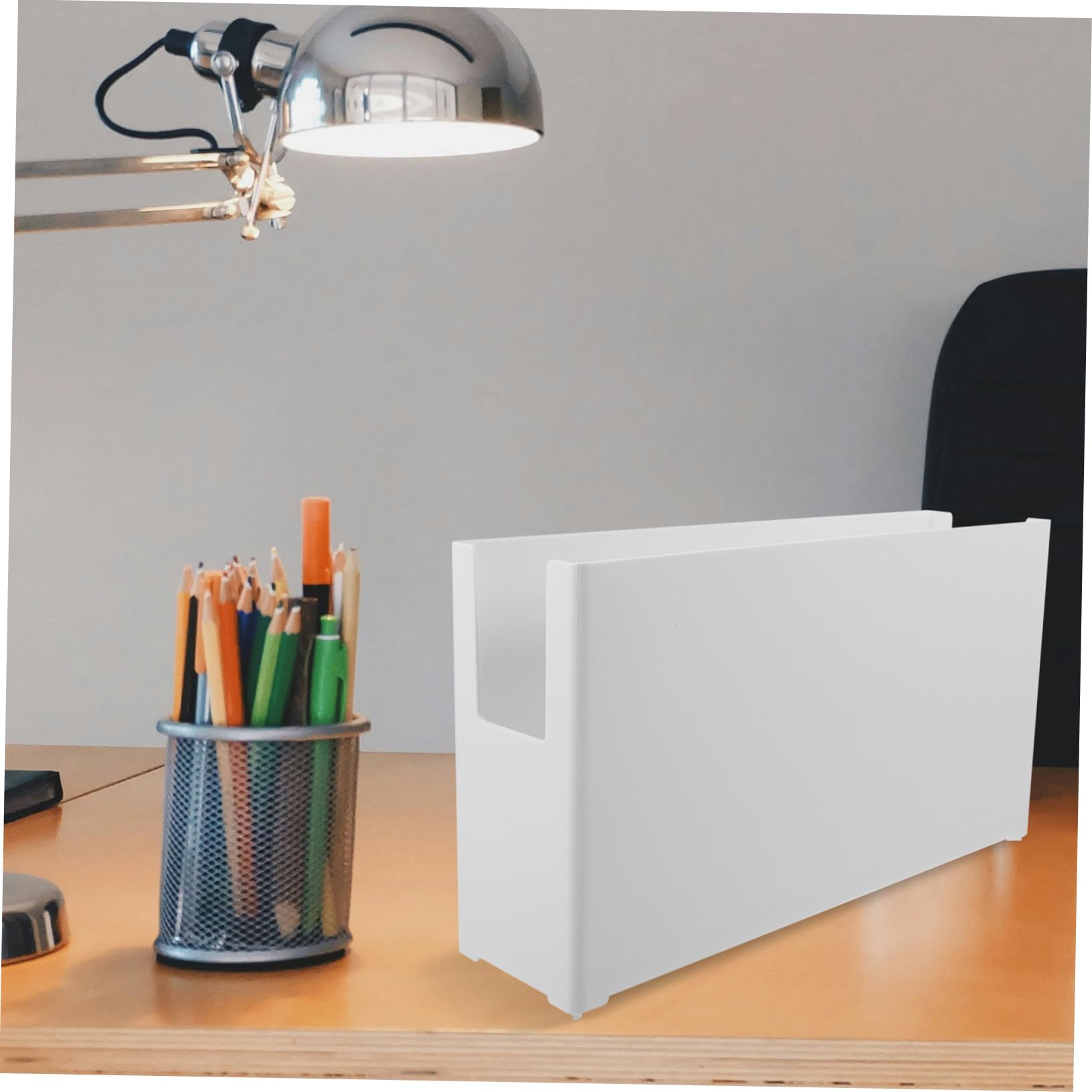 Lurrose 6pezzi Organizzatori Scrivania per e Documenti Organizer per e Aula Design e Resistente per Magazines e