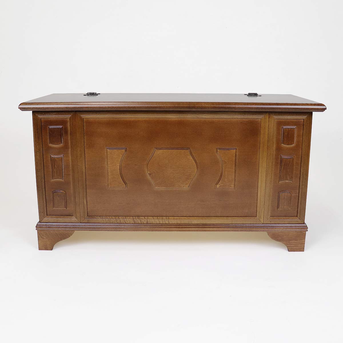 Amazon.co.jp: 【イタリア製 クラシック家具】収納ベンチ