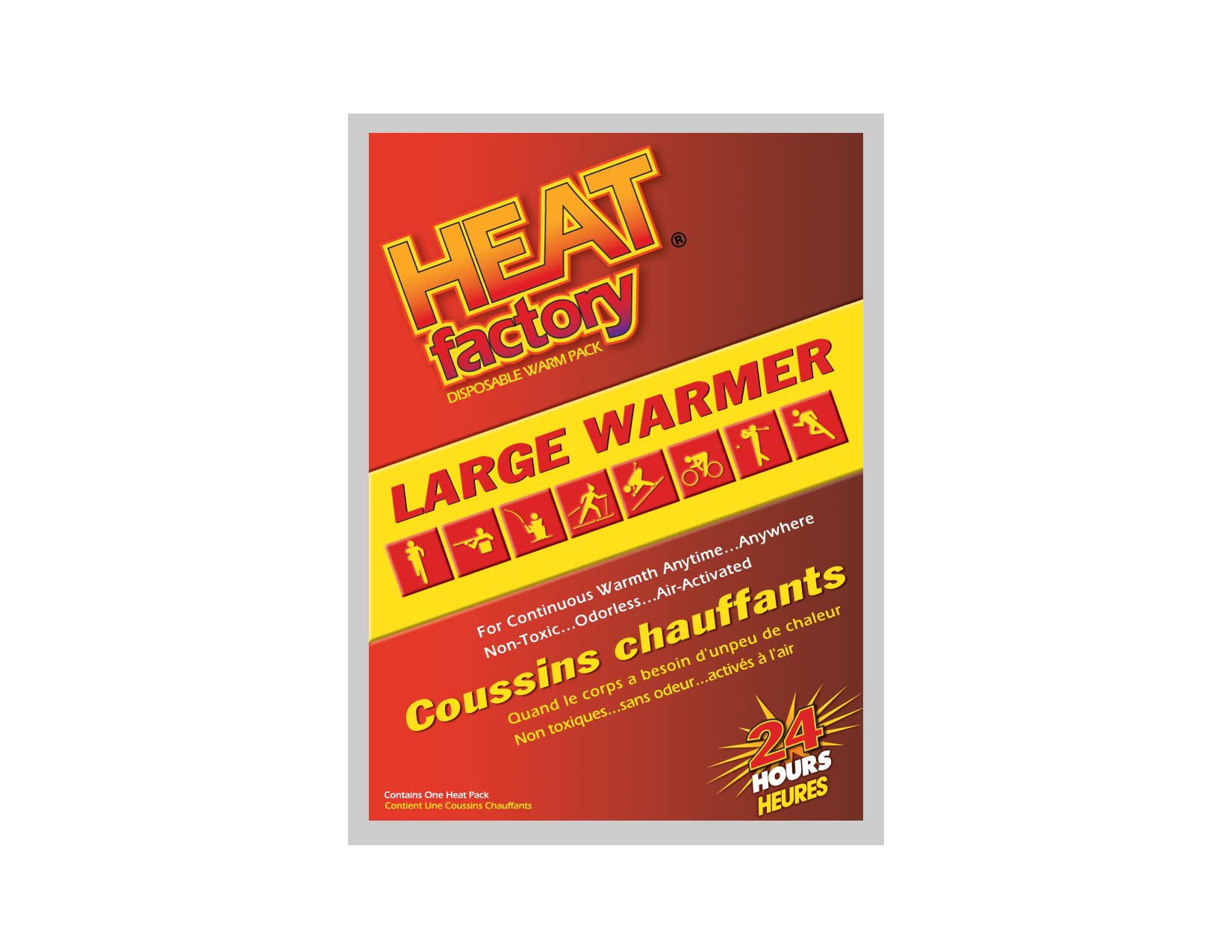 Heat Factory Fleece-Lined Hand Muff for use Hand Warmers
