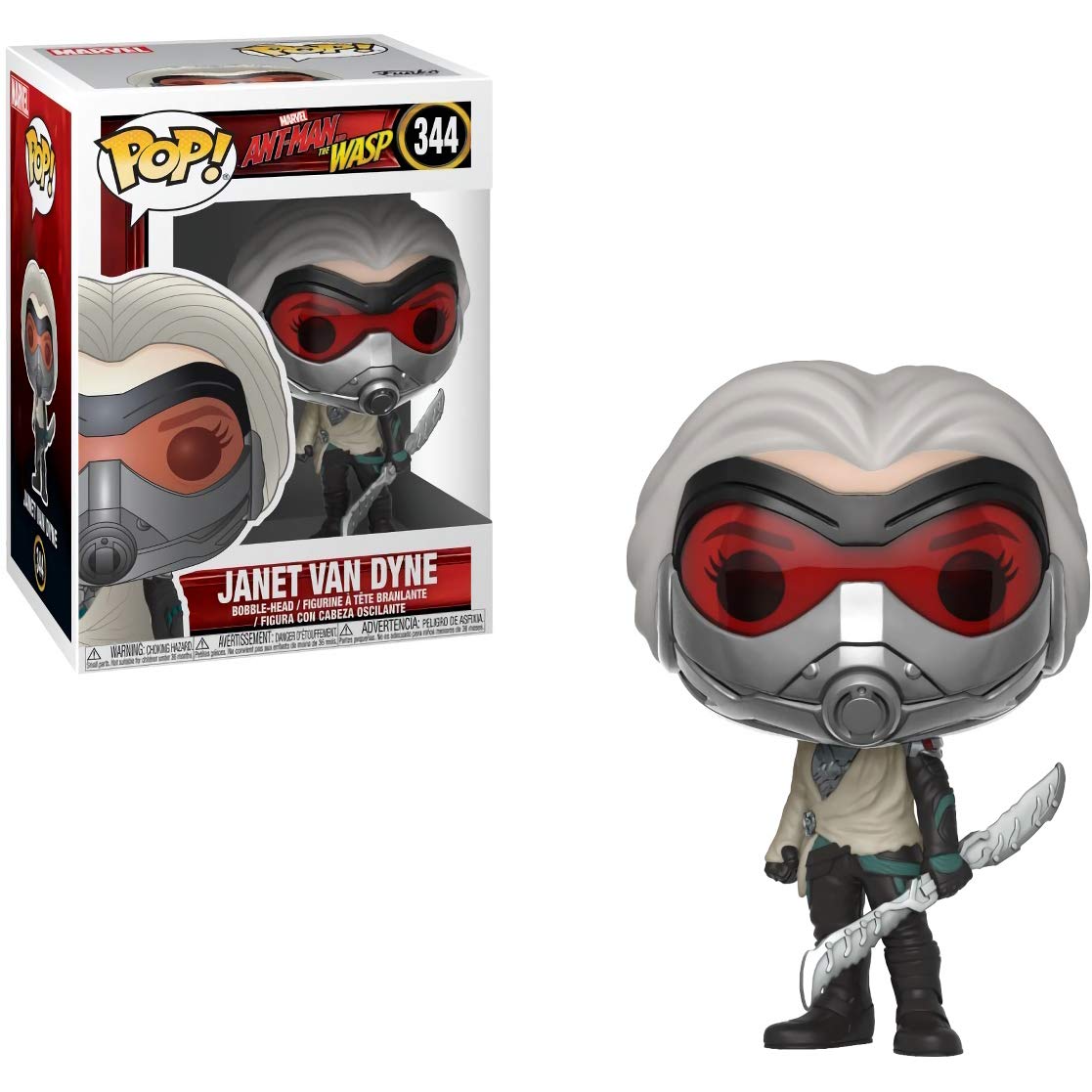 Amazon.com: Janet Van Dyne: Ant-Man and The Wasp x Funko POP