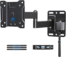 TV Mount Lockable RV TV Mount for 10-26 Inch Flat Screen TV, RV Mount for Camper Marine Boat Trailer, Full Motion RV TV Wall Mount Easy One Step Lock up to VESA 100x100mm, 22 LBS Mounting Dream MD2209 - coolthings.us