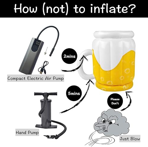 Miniatura 10 de Urby Enfriador inflable extragrande de palmeras gigante, ideal para decoración del día de la independencia mexicana, decoraciones mexicanas para