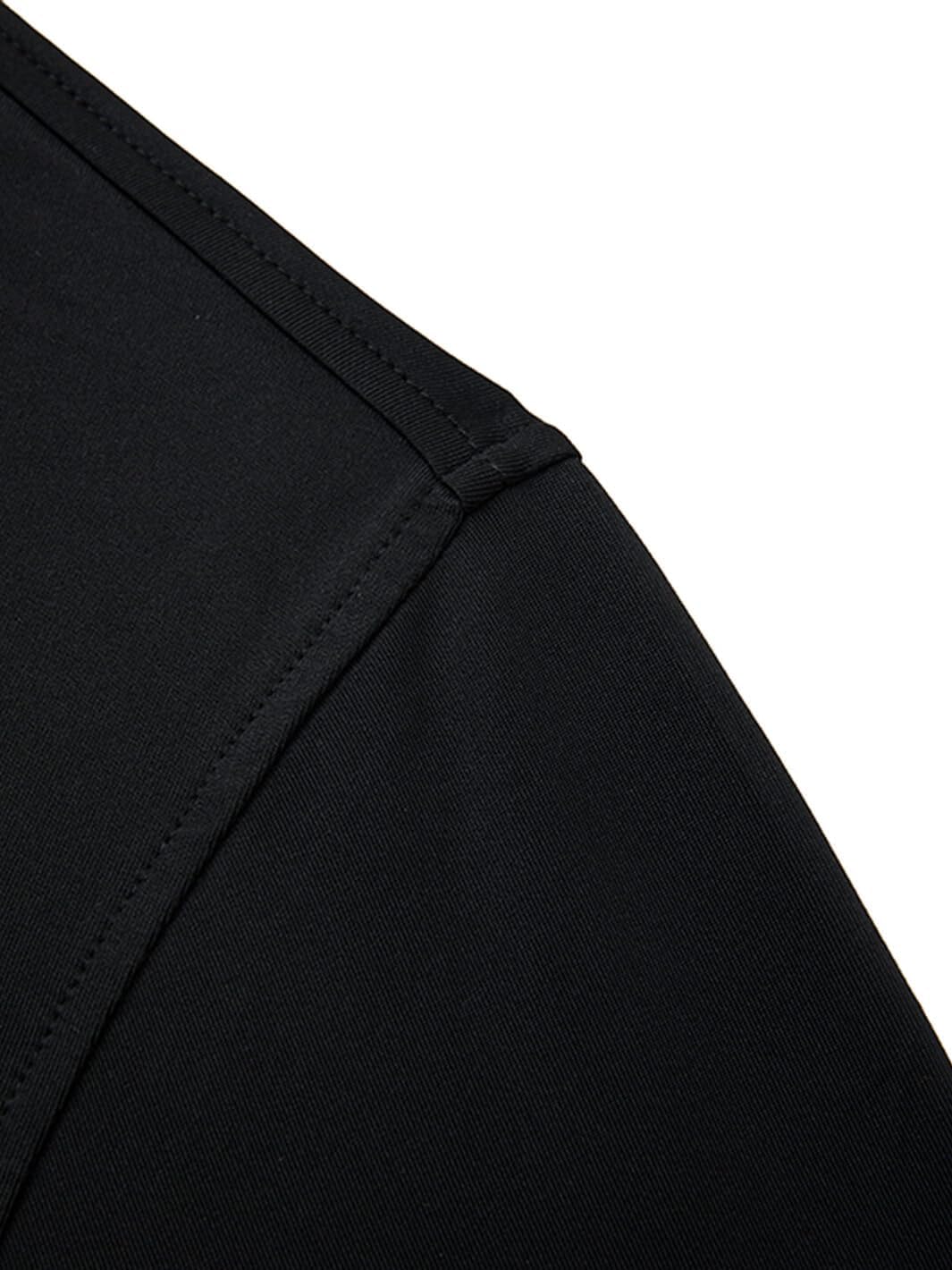 Men's Polo Shirt Long Sleeve Casual Solid Dry Fit High Performance Designed Collared Golf Men's Polo Shirt - Image 5