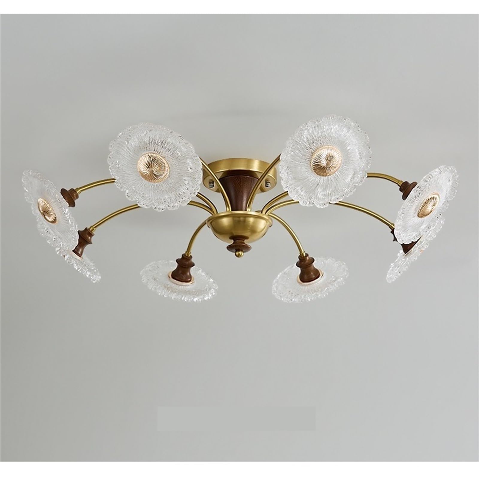 Lampa sufitowa Salon Balkon Oświetlenie Sypialnia Retro Drewniana Dekoracyjna Lampa Sufitowa w Stylu Średniowiecznym
