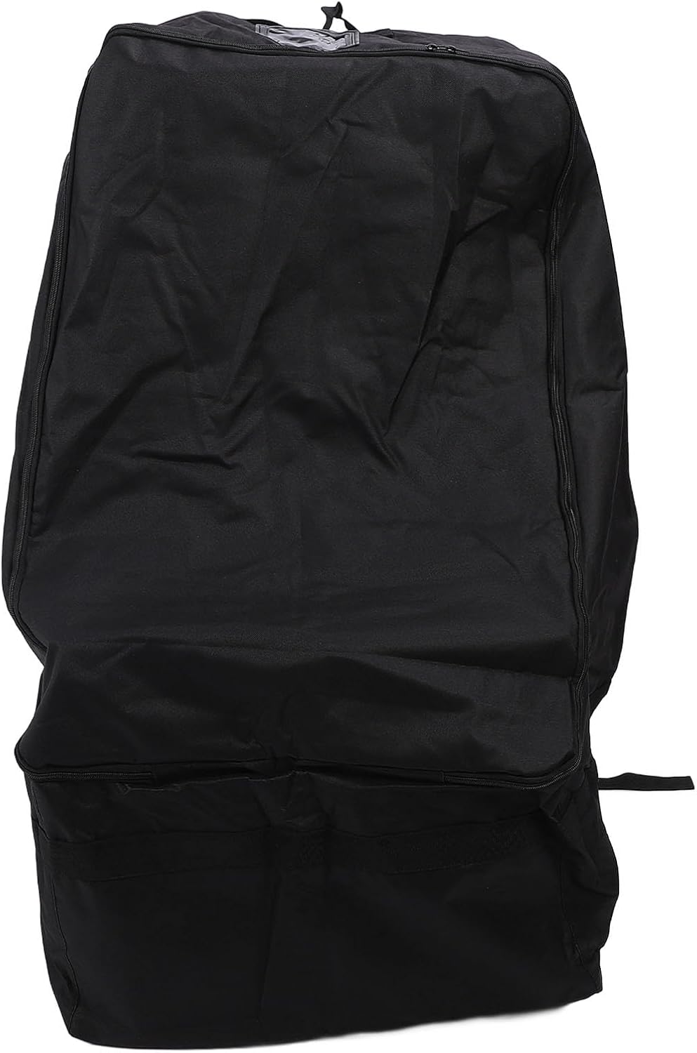 Stroller Bag, 600D Oxford Cloth, Black Zip Closure Stroller Travel Bag, Durability and Protection Child Safety Seating Bag for Travel Transport