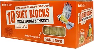 Unipet Mealworm & Insect Suet Blocks Value 10...,