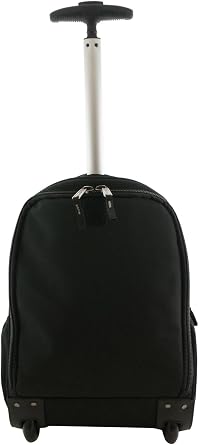 Rolling Backpack School Backpacks with Wheels Deluxe Trolley Book Bag Multiple Pockets