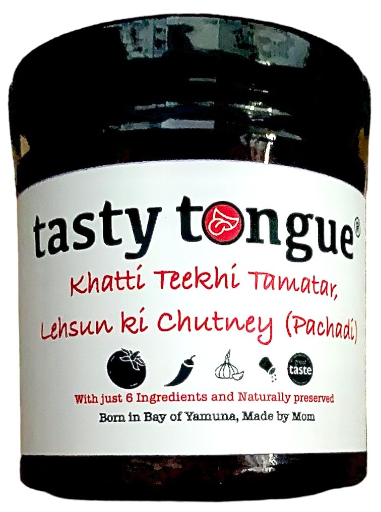 tasty tongue - Homemade Khatti Teekhi Tamatar Lehsun Ki Chutney (Pachadi) | Andhra style | traditional | Heirloom recipe | No Preservatives | Certified | 200 gms Glass Jar (B0CZ95KC6V) Amazon Price History, Amazon Price Tracker