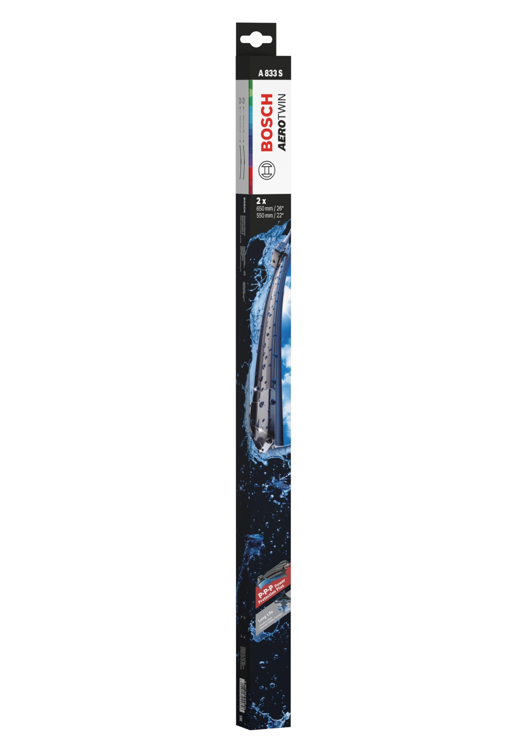 BOSCH 3397014833 Wiper Blade Front 650mm/550mm Length Fits Mercedes-Benz GLE GLS
