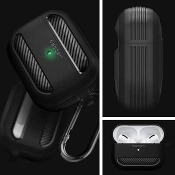 Amazon.com: Spigen Rugged Armor Designed for AirPods Pro Case