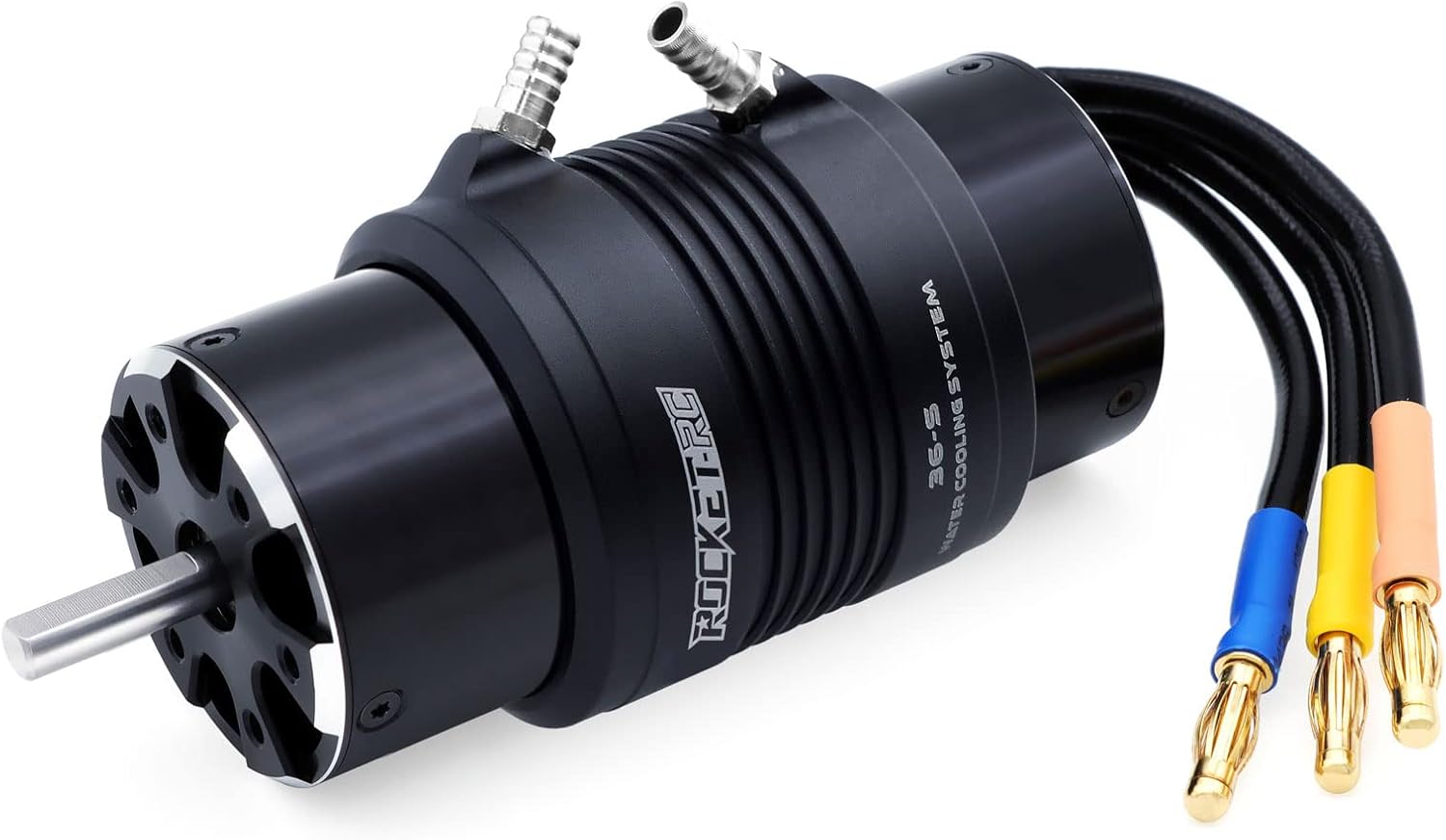 Motor RC sin escobillas, Surpass Hobby 3680 1800KV Motor sin escobillas con diseño de juego de refrigeración para barco RC (1800kv)