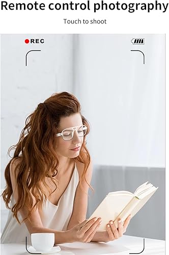 Miniatura 5 de Gafas inteligentes Bluetooth para hombre, altavoz de audio, lentes Bluetooth con altavoces, gafas de sol inteligentes de cristal azul, gafas