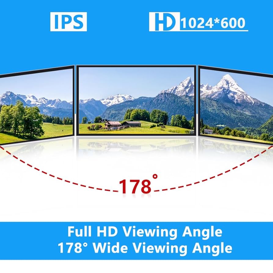 専用画面 Amazon.co.jp: GeeekPi 7インチ 1024x600 IPS LCD モニター (非