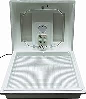 Vista 1 de Farm Innovators 2100 - Incubadora de aire inmóvil calentado para 4 docenas de huevos con higrómetro integrado, circuito de estado sólido y 2