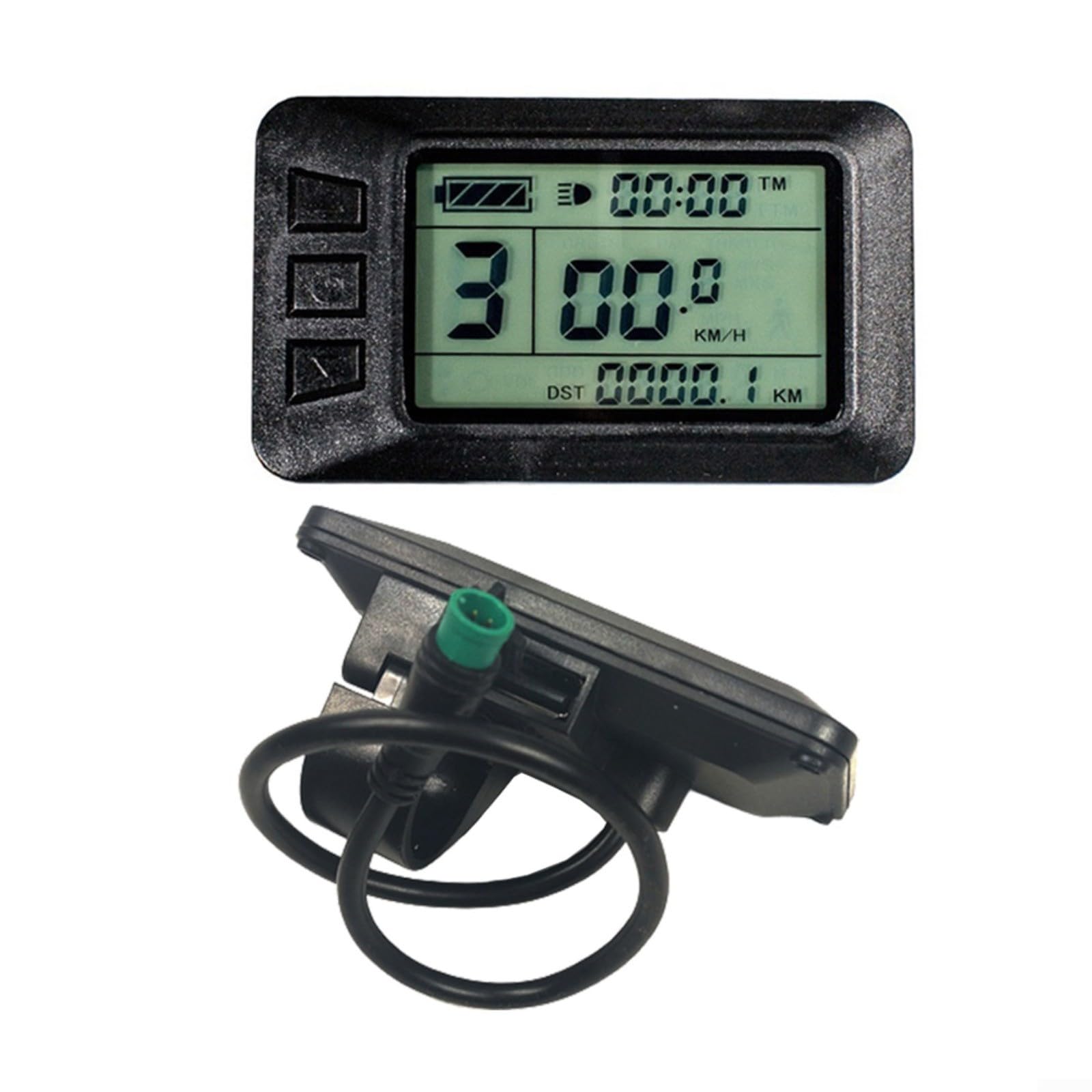 KT-LCD7 - Pannello LCD per bicicletta elettrica, con porta USB, impermeabile, interfaccia a 5 pin, per bici elettrica, ciclismo, pendolarismo