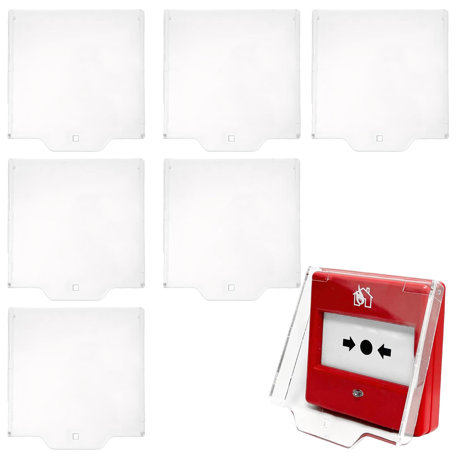 6PCS Fire Alarm Covers For Eaton Menvier And Other Models