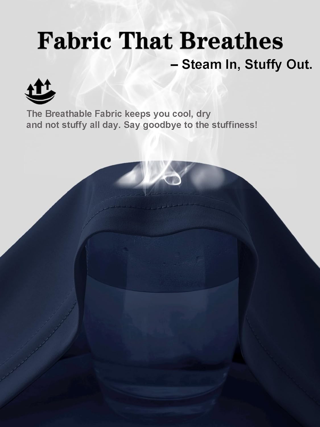 Men's Short Sleeve T-Shirt UPF 50+ Quick Dry Rash Guard Athletic Running T Shirts UV Sun Protection Swim Water Shirt - Image 7