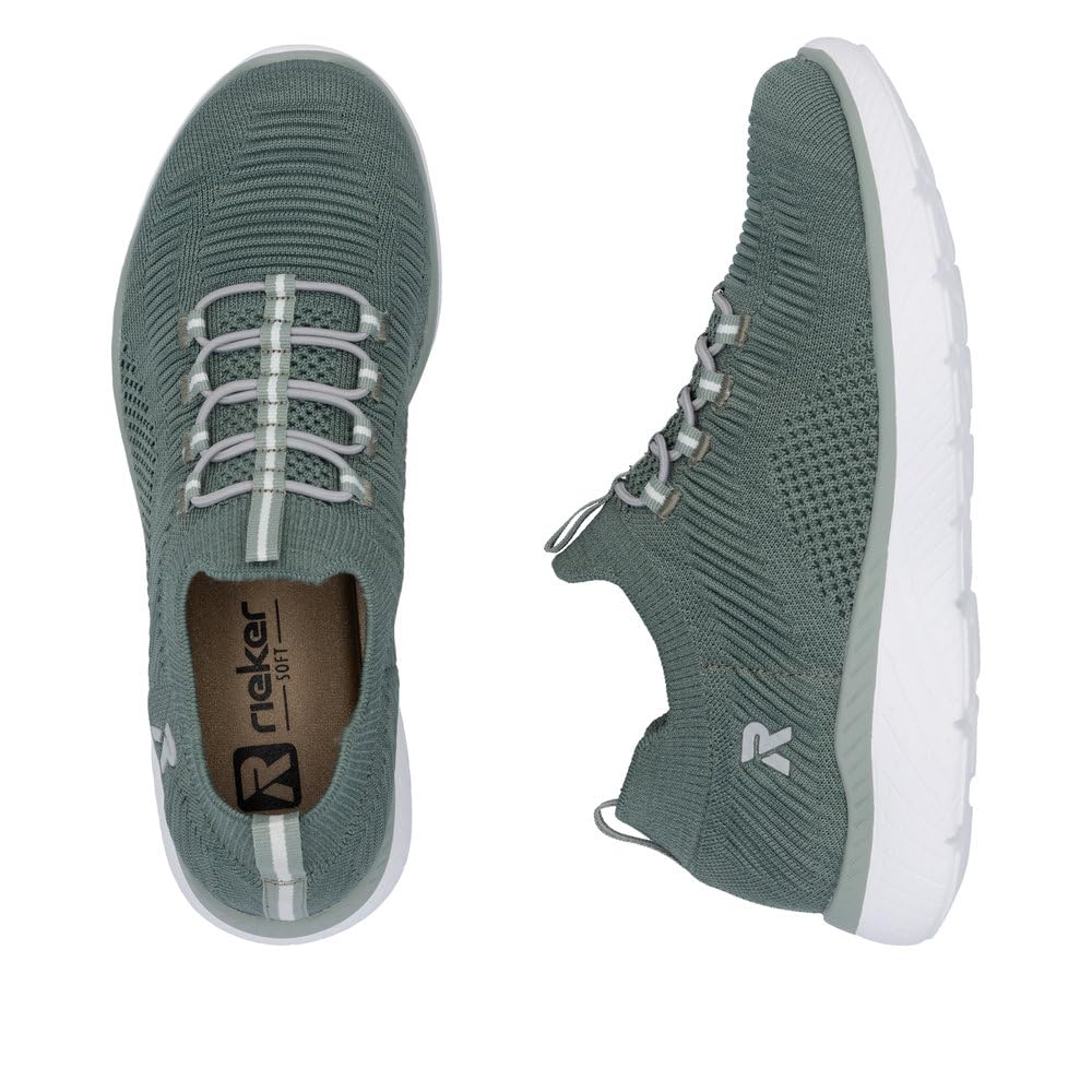 Rieker Damen Slip-On Sneaker M5074, Frauen Halbschuhe