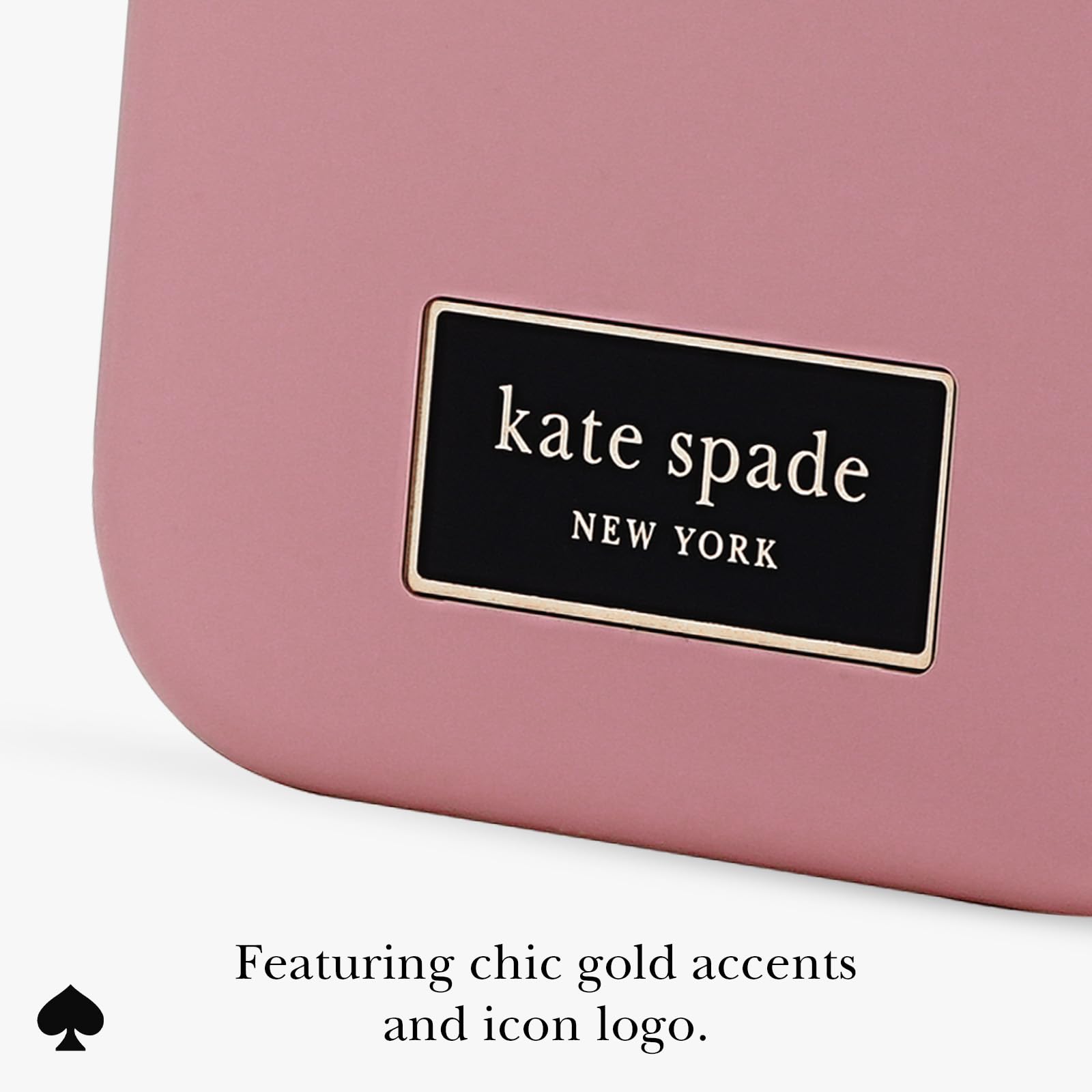 Kate Spade New York Etui na iPhone'a 17 Pro Max - kompatybilne z MagSafe - designerskie etui na telefon - Icon Dusk Rose