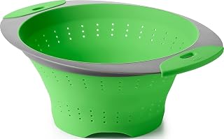 Collapsible Colander, 3.5 quart, Green
