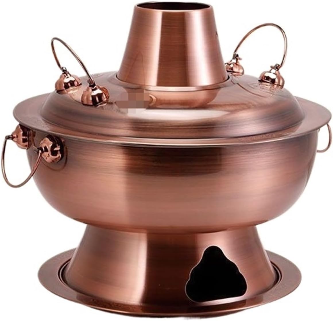 炭火鍋 鍋調理器具 ストックポット ステンレス製の木炭鍋 スープポット 調理器具 ステンレス製の木炭鍋 商業家庭用調理鍋(Coppe