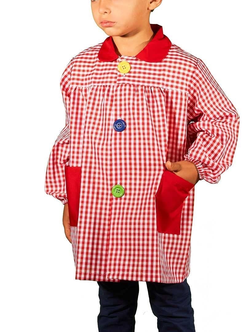 KLOTTZ 901B - BABI CUADROS GUARDERIA bebé-niños color: ROJO talla: 2
