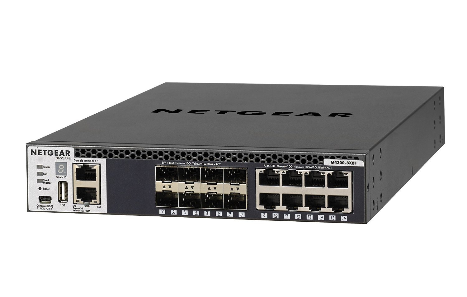Amazon.co.jp: 【正規品】ネットギア NETGEAR M4300-8X8F 10GBASE-T×8