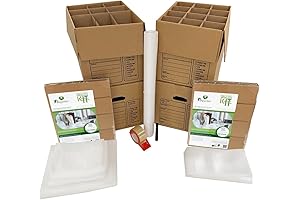 Kitchen Moving Boxes Kit: Safe & Easy Kitchenware Relocation