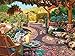 Ravensburger Cozy Backyard Bliss 750 Piece Large Format Jigsaw Puzzle for Adults - 16941 - Every Piece is Unique, Softclick Technology Means Pieces Fit Together Perfectly