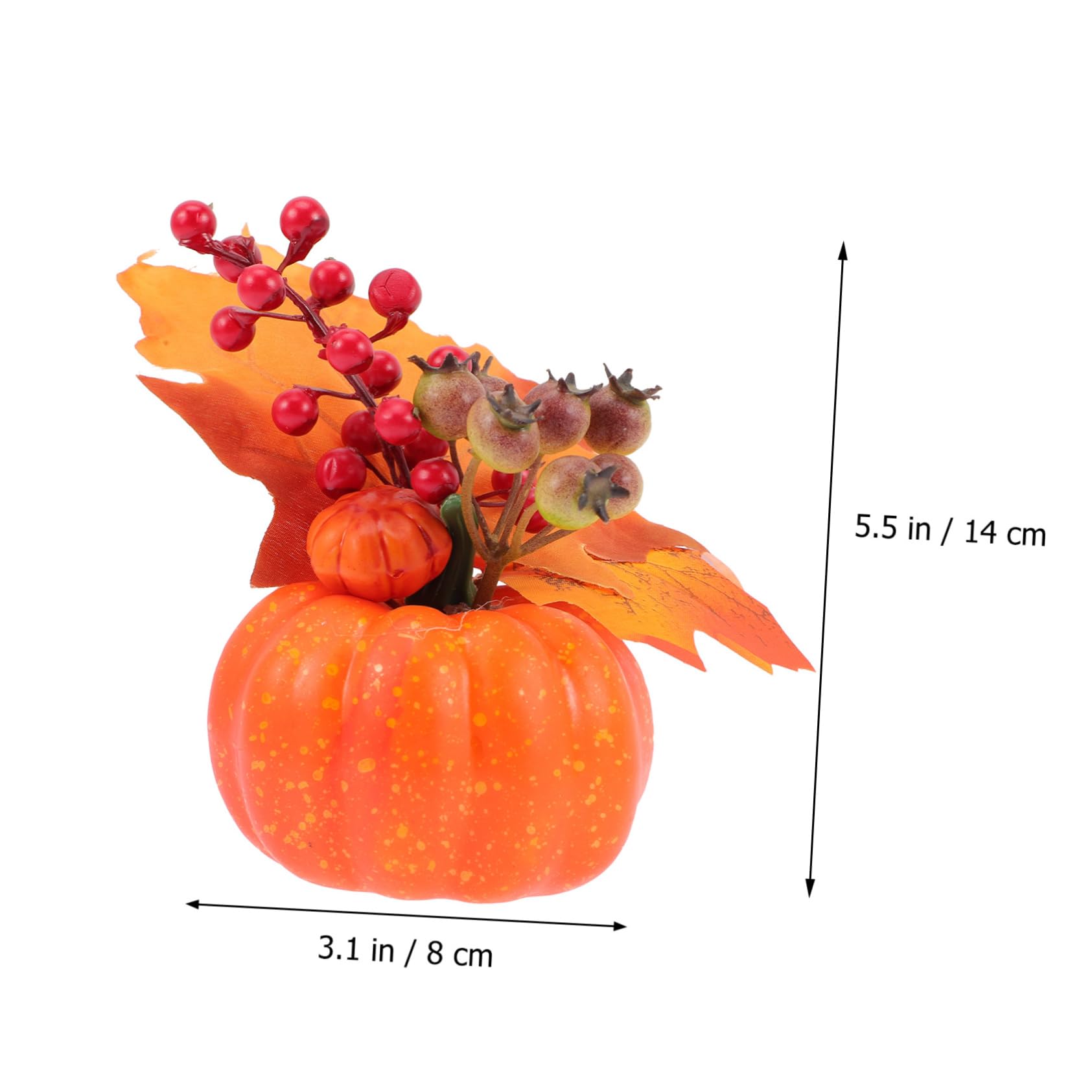 Alipis 5 Pezzi Di Zucca Artificiale Festa Del Ringraziamento Decorazione Artigianale Schiuma Di Zucca Finta Per La Decorazione Domestica Decorazioni Per La Casa Finta