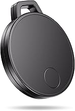 Keys Finder, Bluetooth Tracker and Item Locator for Keys, Bags, and More; Phone Finder, Android and iOS Compatible, Water Resistance, Replaceable Battery