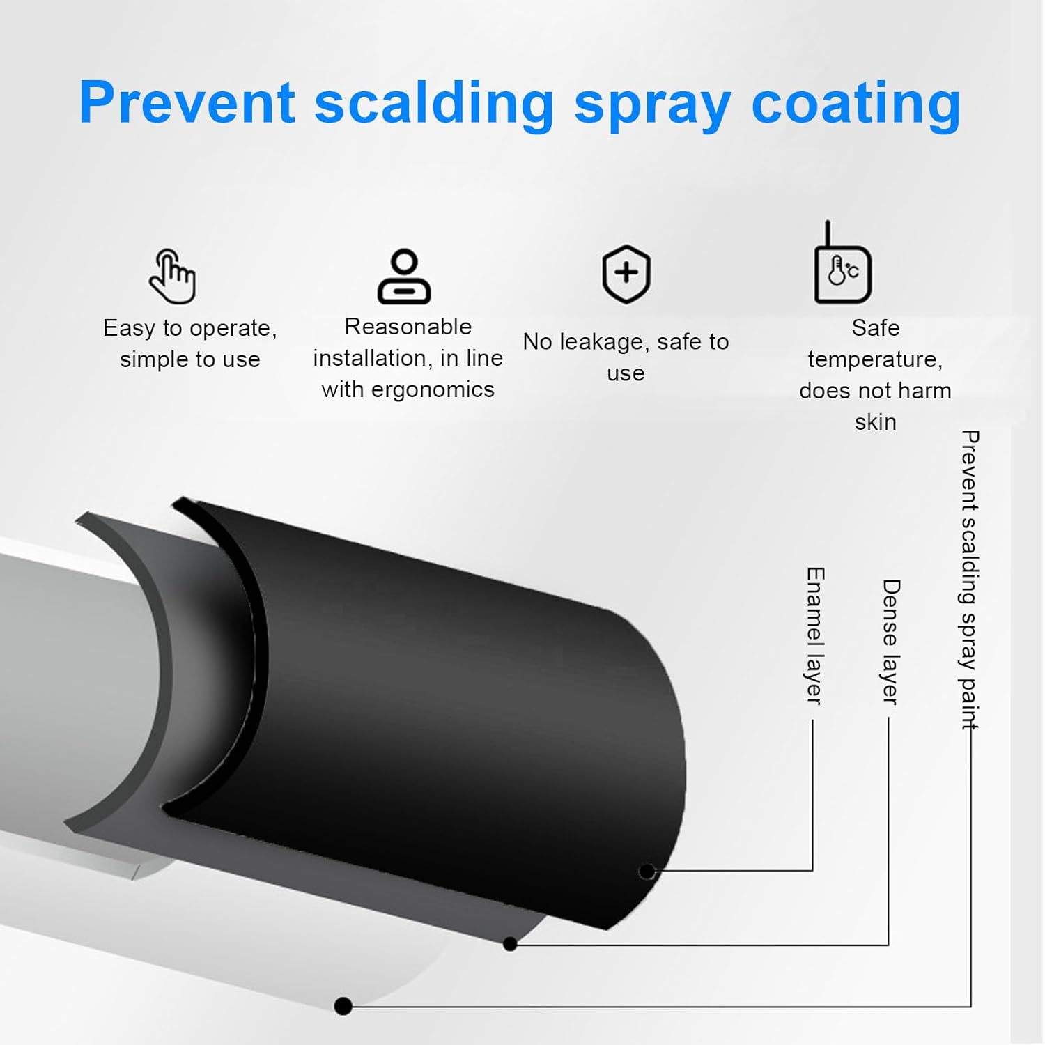 Electric Heated Towel Rack, Fast Heating Electric Towel Warmer Rack, Aluminum Bathroom Wall Mounted Electric Towel Dryer Rack, Efficient, Fast Installation for Towels, (US Plug)