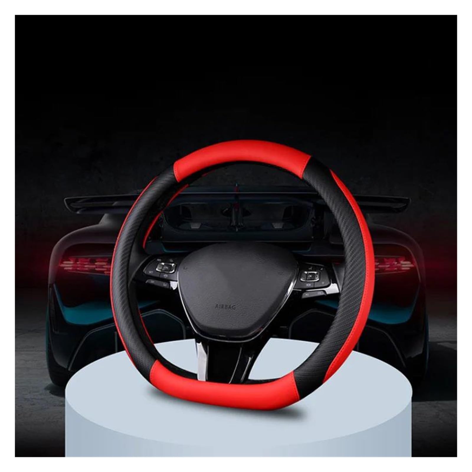 SADQRG Lenkradbezug D-Typ Für VW - Teramont, T-ROC, T-Cross 2017-2021