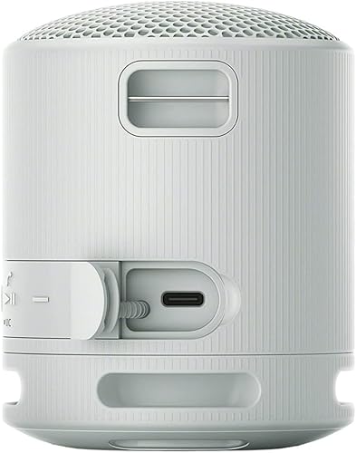 Miniatura 7 de Sony SRS-XB100 Altavoz de viaje ligero portátil inalámbrico Bluetooth (gris) con paquete de estuche de viaje (2 artículos)
