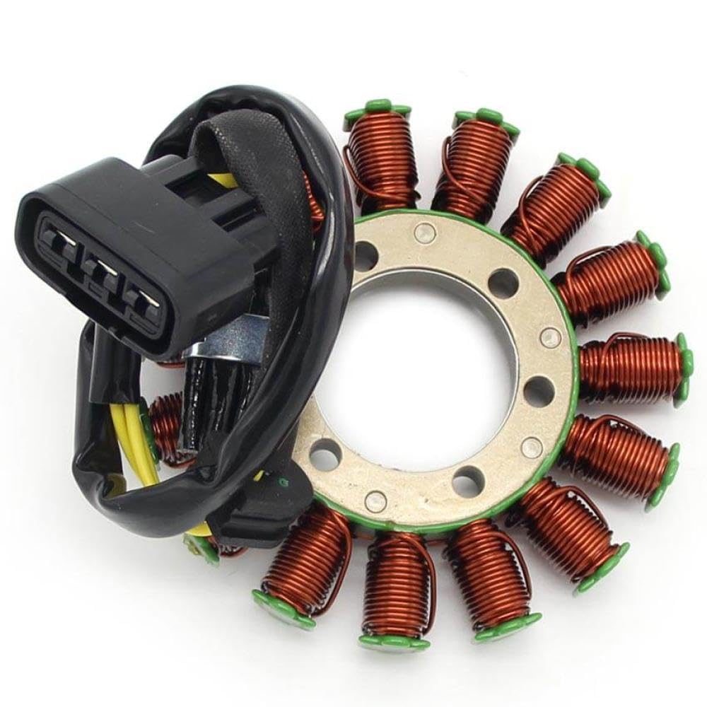 Générateur Stator Coil Compatible avec 26420481A 26420131A ajuste Les modèles Multistrada 1200, y Compris la pièce ABS Pikes Peak MTS1200 Sport Engine Stator Remplacement Part