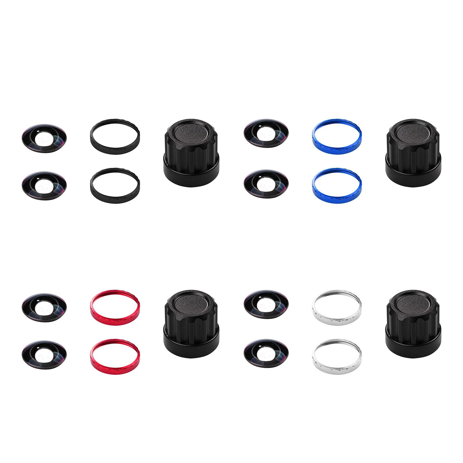Intercambiabile Due Obiettivi Della Fotocamera Chiaro Cambiamenti Rapidi Design Durabilità Costruzione In Vetro Per Attrezzature Realtà Virtuale Kit di Sostituzione Lente A Sgancio Rap