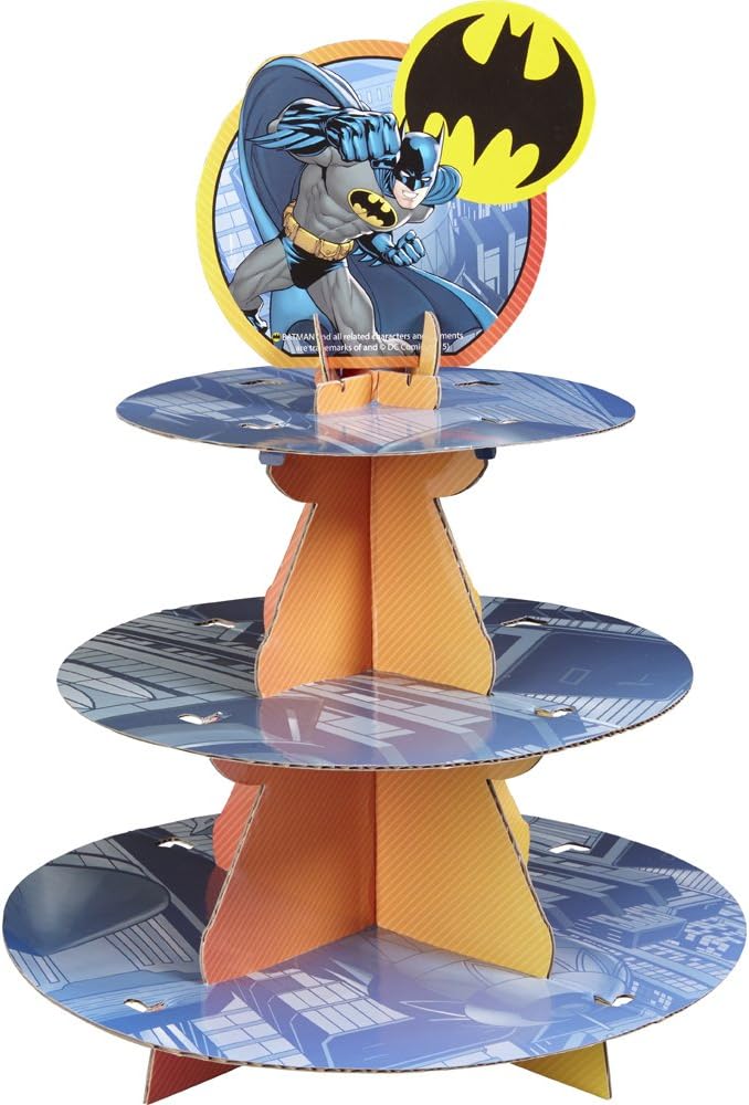 Wilton Batman Treat Stand, Multicolor