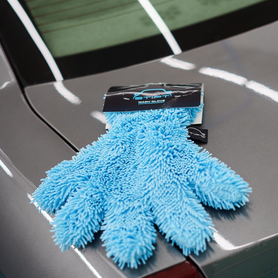 Basic Wash Package - Autowaschset mit Grit Bucket, Perfect Shampoo, Wax Shampoo und Wash Glove - Komplettset für die manuelle Autowäsche