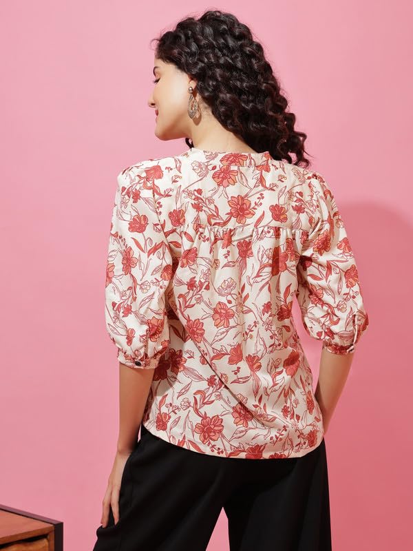Image of Sheetal Associates Women's Stylish Casual Top for Summer Comfortable | Printed Top| Perfect for Everyday Wear
