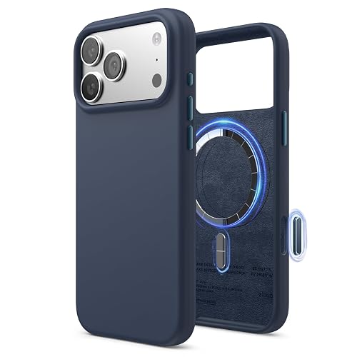 elago for iPhone 17 Pro Max Case, Premium Magnetic Silicone