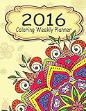 2016 Coloring Weekly Planner