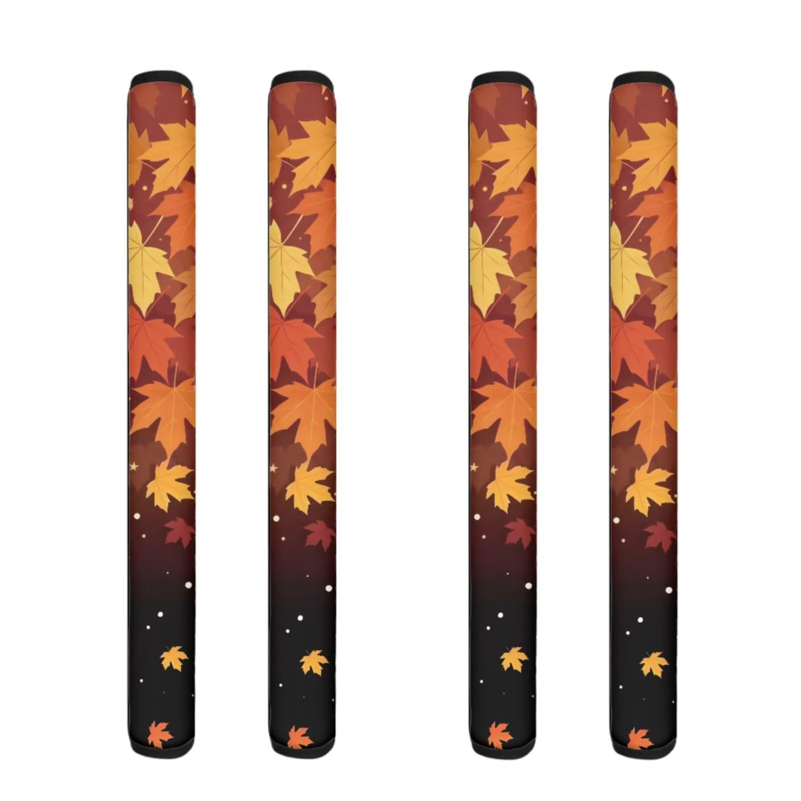 Maple Leaf Refrigerator Door Handle Covers, 4 Pieces