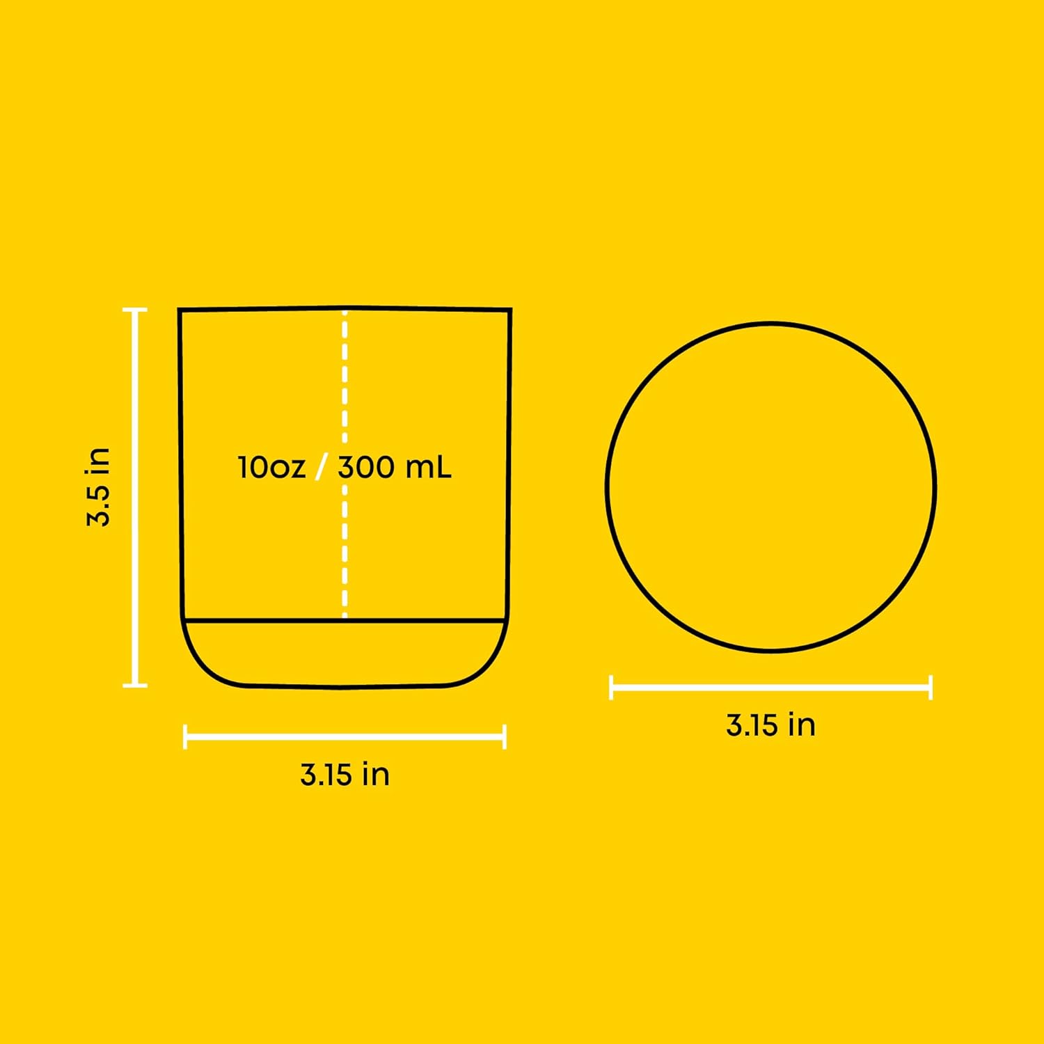 JoyJolt Star Wars Galactic Icons Short Drinking Glasses Set of 4, 10oz Glass Tumbler Cup Set, Kitchen Glasses Set, Colored Collectible Glassware, Star Wars Gifts - Image 2