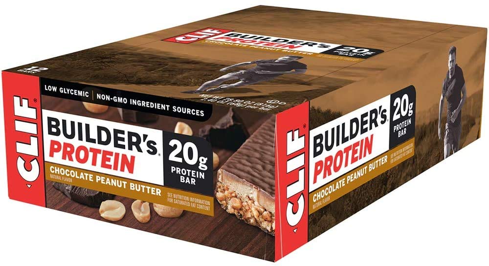 CLIF BUILDERS Protein Bars Chocolate Peanut Butter Flavor 20g