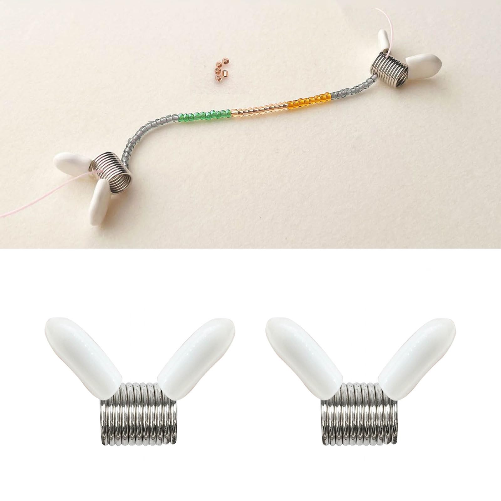 Handy Bead Stopping 8Pcs/4Pcs Bead Wire Ends Set for Jewelry Making Creative Bead Line End to Beads from Falling